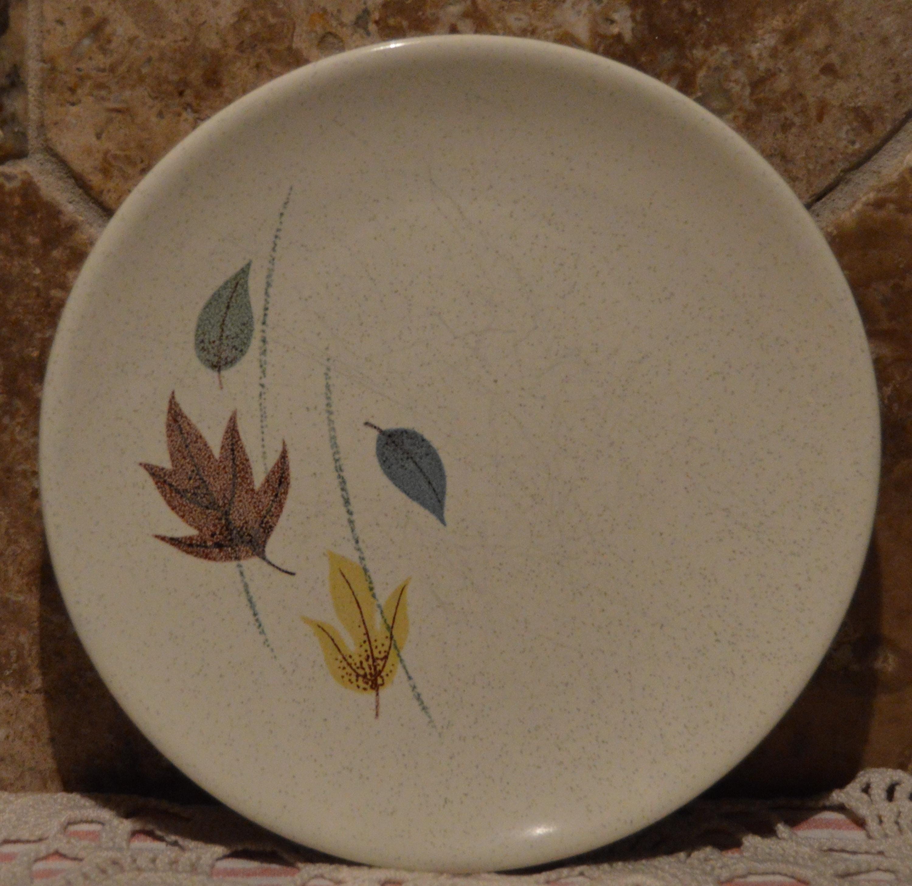 Franciscan Autumn Leaves Bread and Butter Plate~fall Colored