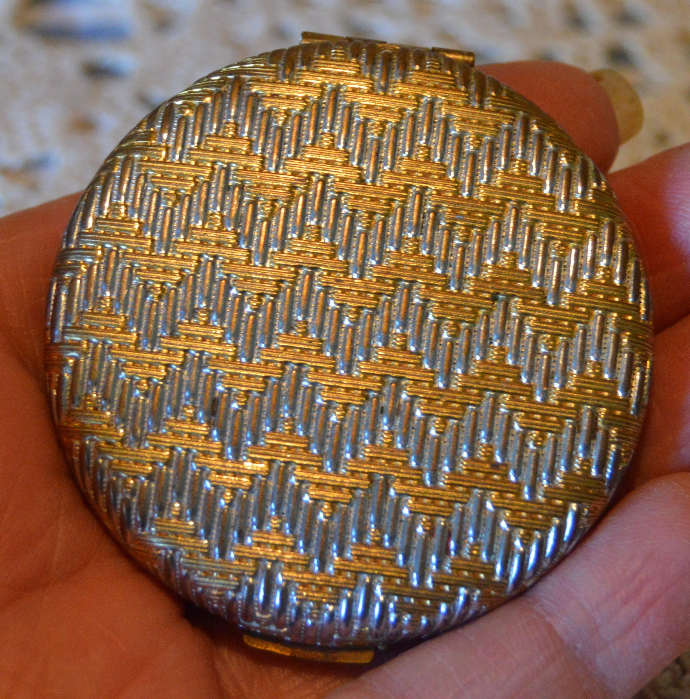 エスティローダー　ヴィンテージコンパクト ヴィンテージ エスティーローダー ロイヤルエナメル コンパクト