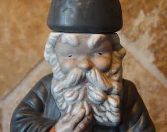 Decantador de vodka Monk de Alberta Moldings ~ 30 cm de alto ~ Probablemente una pieza de aficionado