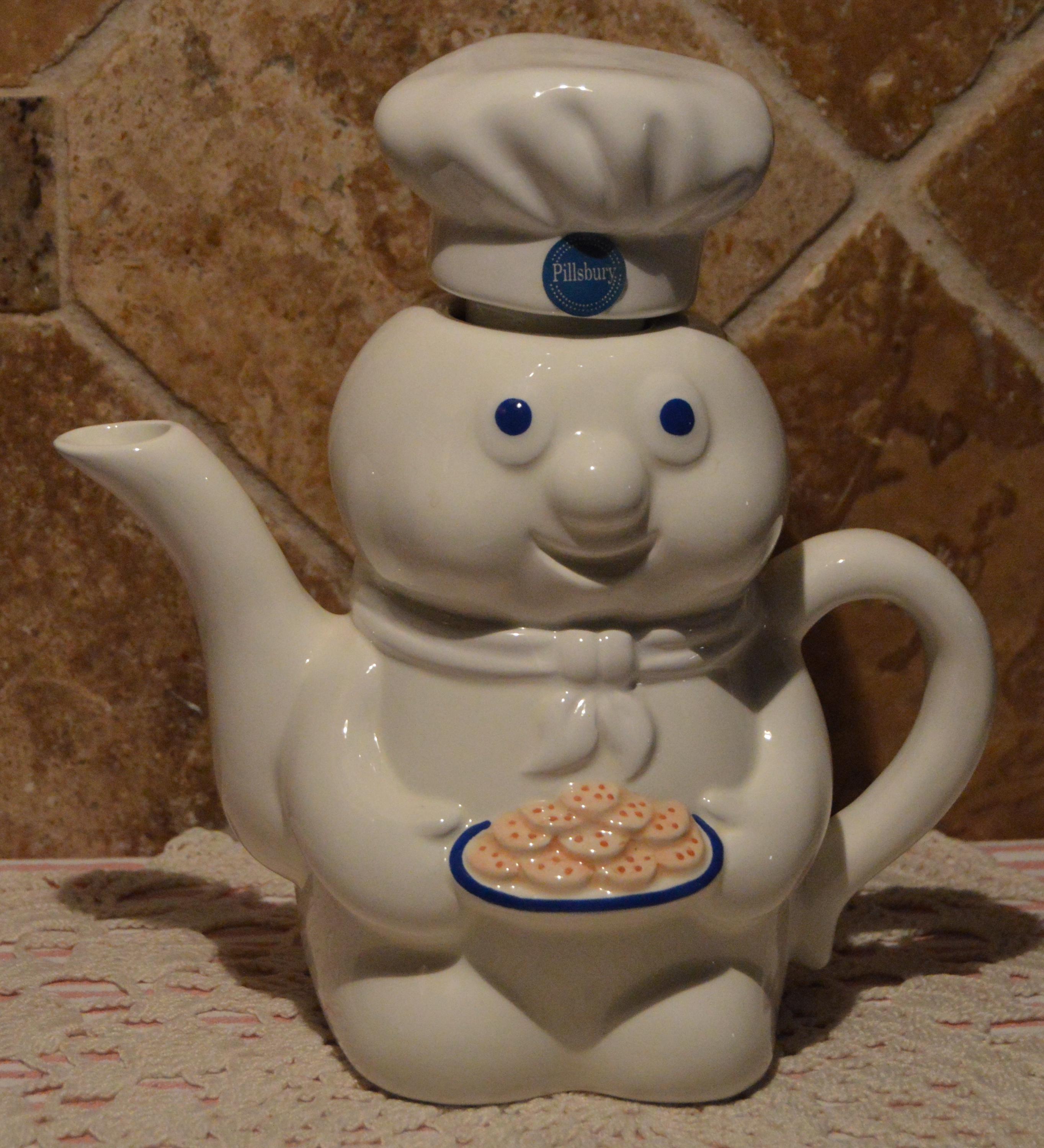 Pillsbury シェフキャラクター ティーポット Pillsbury シェフキャラクター ティーポット Pillsbury シェフ