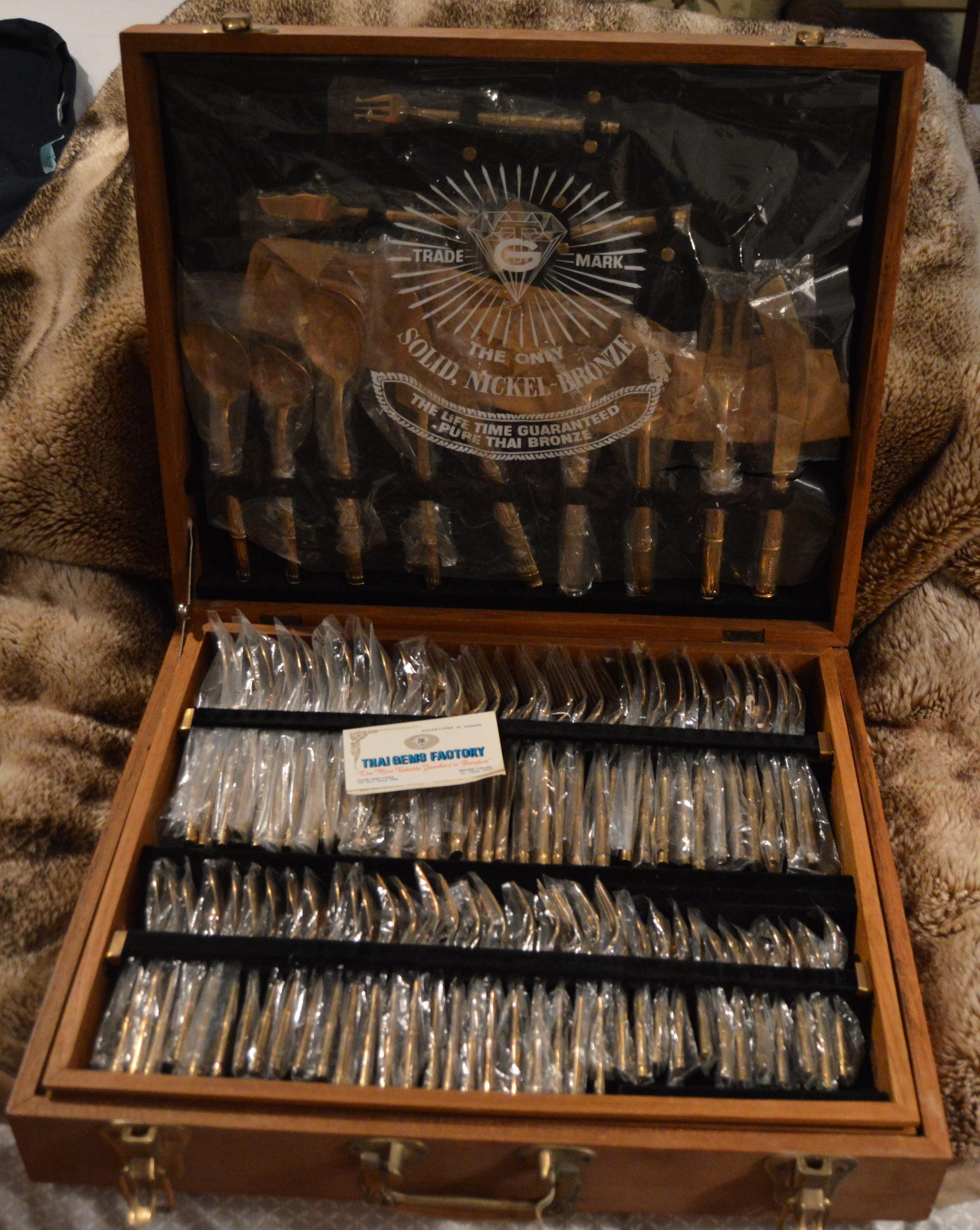 Thai bronze cutlery set - Etsy 日本