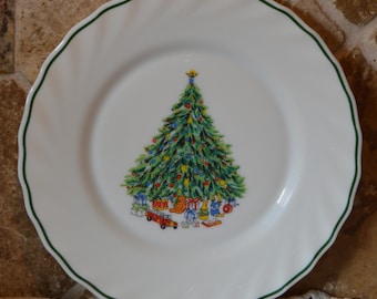 ノエル・バイ・ポルセル クリスマスツリー サラダプレート～ハウス