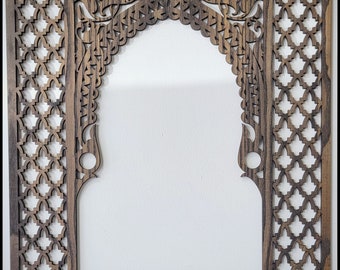 Moroccan Mehrab pattern wall art - Mughal Mehrab design wall art - Moroccan wall art - Moroccan pattern work