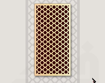 Moroccan pattern wall art - Style RC-0012- Arabesque wall art - Islamic Geometrical wall art