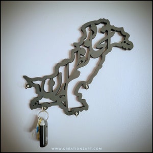 Pakistan Schlüsselanhänger - Pakistan Kunst - PakistanEr Schlüsselanhänger - Pakistan Geschenk - Urdu Kunst