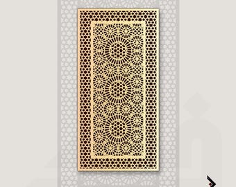 Moroccan pattern wall art - Style RC-0025 - Arabesque wall art - Islamic Geometrical wall art
