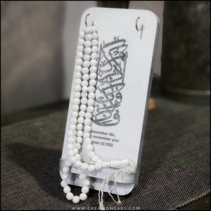 Tasbeeh holder - Hajj gift - Prayer beads holder - Tasbih holder - Prayer room decor - Umrah gift - Quran gift