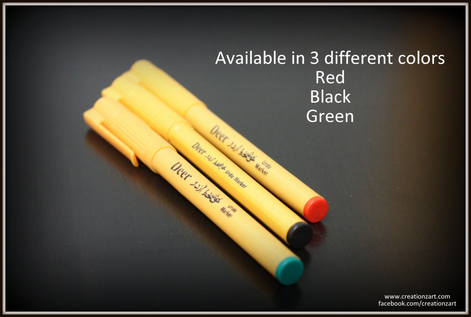 Set of 3 Calligraphy Markers for Arabic Art Ideal Tool for Etsy