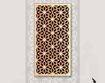 Moroccan pattern wall art - Style RC-0013 - Arabesque wall art - Islamic Geometrical wall art