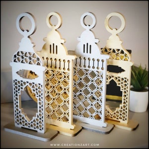 Moroccan latern art - Islamic artwork ideal for Ramadan decorations - Ramadan Mubarak - Ramadan Gifts and table top displays