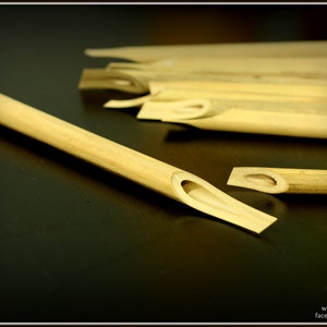 Set of 5 Bamboo Calligraphy pen - Most basic yet very versatile tool used in Arabic calligraphy