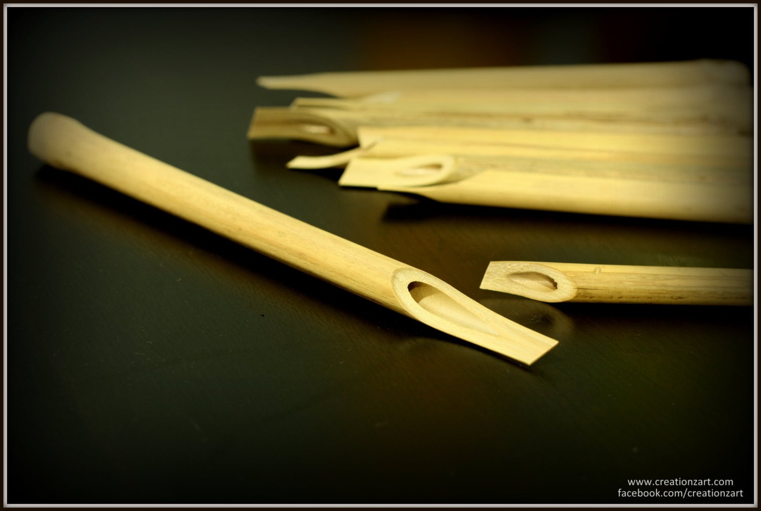 Set of 5 Bamboo Calligraphy Pen Most Basic yet Very Etsy