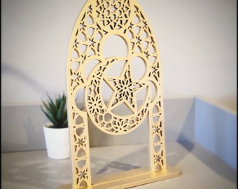 Arte marocchina - Arte geometrica araba - Decorazioni Ramadan - Ramadan Mubarak - Ramadan Regali e espositori da tavolo