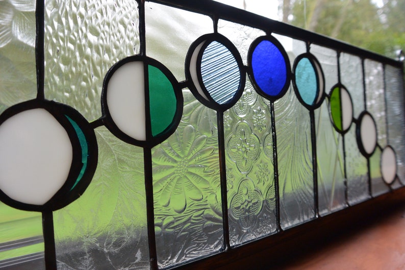 Stained Glass Moon Phases