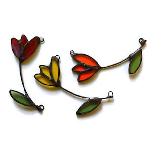 Stained Glass Tulips