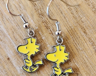 Peanuts Woodstock Earrings