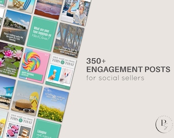 JULI Digitale Grafiken - Social Media Engagement Posts für Netzwerk Marketing, Socialselling, Facebook Gruppen, Business Seiten & Instagram