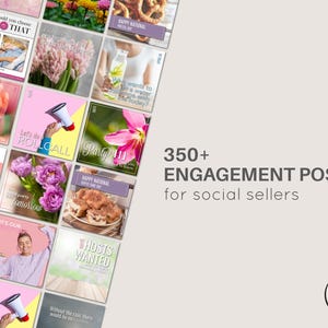 Graphismes numériques d&#39;avril - Publications d&#39;engagement sur les réseaux sociaux pour le marketing de réseau, la vente sur les réseaux sociaux, les groupes Facebook, les pages d&#39;entreprise et Instagram