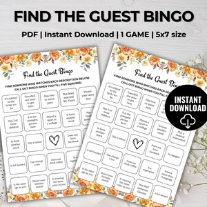 Gra w bingo na wieczór panieński: Wydrukowana impreza Off The Market (plik PDF do pobrania, 5x7&quot;)