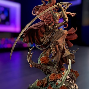 Malenia Elden Ring STL-Datei | Klinge von Miquella 3D-Druckmodell | Resin-Statue | Digitaler Download