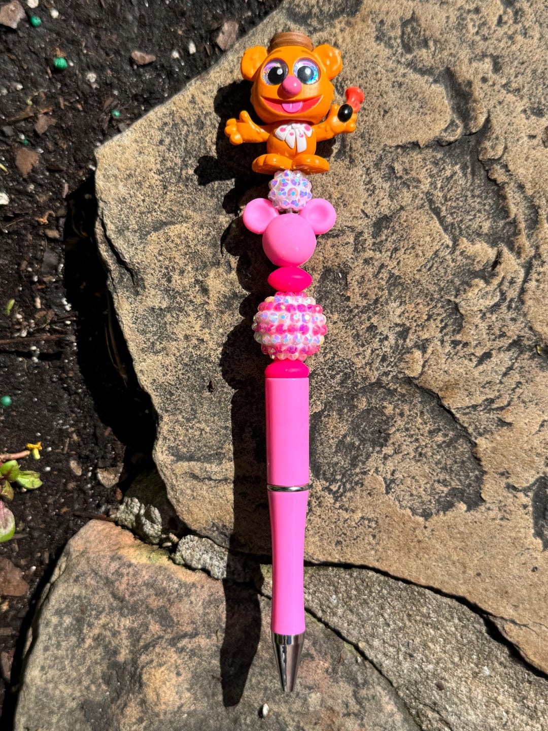 Disney Beaded Pen- Fozzy Bear (muppets) - Etsy
