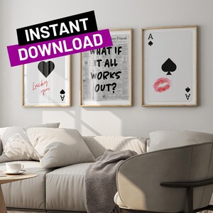 Kiss Lips Print, Trendy Wall Art, Black Lips Poster, Dark Coquette Room Decor, Digital Prints, Preppy Dorm Aesthetic, Funky Printable Art