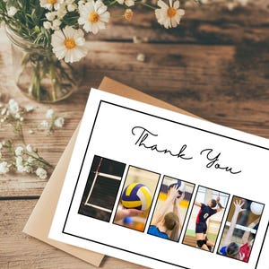 Korbball-Trainer Danke Postkarte | Druckbare digitale Datei