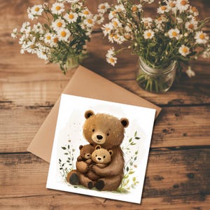 Bear Hugs | Printable Card Set (13 Cards) + Envelopes