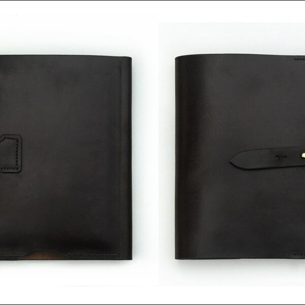 Leather iPad Case by DE BRUIR // Fold Design // For Business or Casual use // Premium Quality //