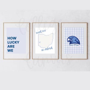 Miami University Wall Poster Print (3 count)