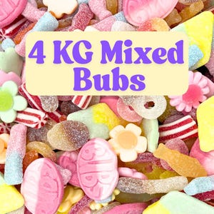 4kg スウェーデンのキャンディミックス - クラシックなお菓子の詰め合わせ - バブス、バブスキャンディ - 送料無料