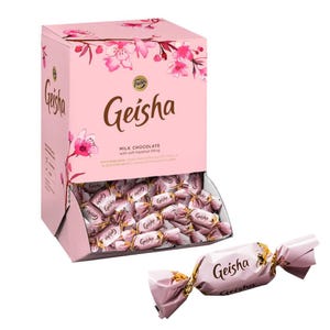 Fazer Geisha Milk Chocolate, Hazelnut Filled Candy, Scandinavian Sweets, Nordic Nougat Treat, Finnish Chocolate Gift, Bulk Candy Box
