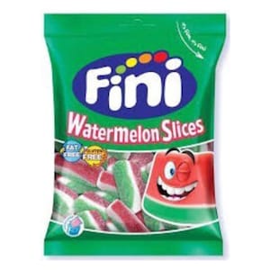 Fini Watermelon Slices 900g – Fruity Vegan Gummy Candy, Chewy Bulk Treats, Swedish Party Sweets, Summer Fruit Candy Pack