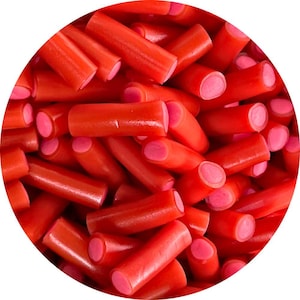 Large Sour Wild Strawberry Foam Candy | Swedish Pick-n-Mix Favorite | Chewy Fruity Treat | Nordic Sour Candy | Bulk Retro Sweets