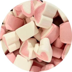 Marshmallow Heart Candy from Sweden – Chewy & Delicious