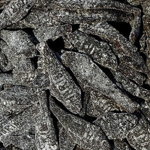 Swedish Salty Licorice Fish Candy - Authentic "Salt Sild" for Licorice Lovers | Unique Scandinavian Candy Treat