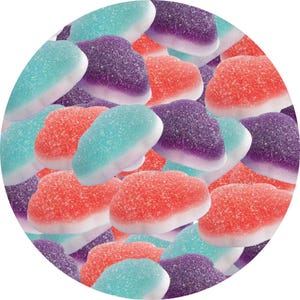 Swedish candy - Berry Clouds – Soft Fruity Gummy Candy | Naturally Colored - Free shipping