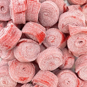Swedish Candy - Strawberry Rolls – Chewy Fruit Roll-Up Sweets with Juicy Strawberry Flavor – Imported Scandinavian Candy Treat
