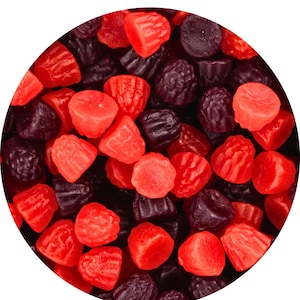 Swedish Candy - Skogsbär Gummies - Forest Berry Pick and Mix Treat - Fruity Chewy Candy from Sweden - Scandinavian Sweets - Gift Idea