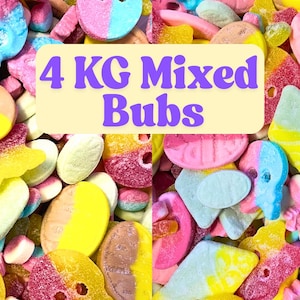4 KG BUBS MIX - Zweeds snoep - Bubs, Bubs Candy, Candy - Gratis verzending