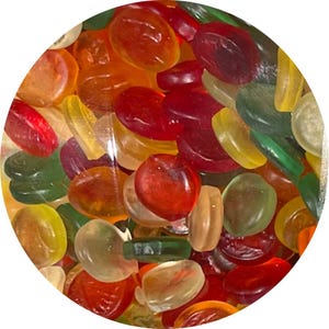 Pesetos Fruit Gummies | Swedish Candy Pick & Mix | Soft Chewy Scandinavian Treats | Bulk Jelly Candy for Parties and Gifts | 1–4 lb Bags