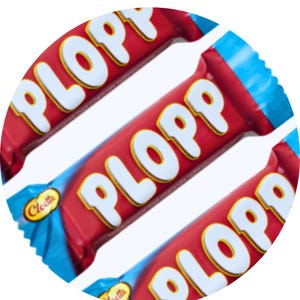 Plopp Mini Swedish Chocolate – Creamy Toffee Filled Candy Bites, Scandinavian Milk Chocolate Snack, Nostalgic Euro Treat, Gift Sweets