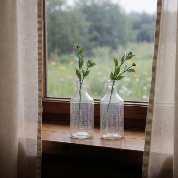 Vintage Rexall Pharmacy Bottle: Embossed Glass Apothecary Jar