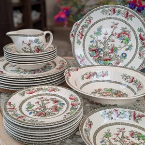 11客 Johnson Bros インディアンツリー カップ＆ソーサー JOHNSON 