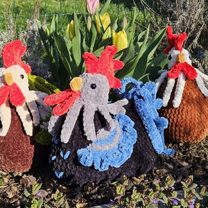 The Rooster - crochet rooster pattern