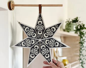 Off The Wall Star Swinging Sign