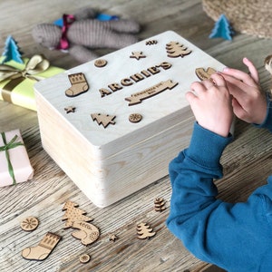 Customise Your Own Christmas Eve Box | Crafty Christmas | DIY Christmas Eve Box | Christmas Gift | Laser Engraved