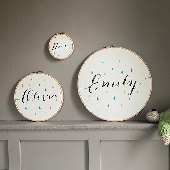 Personalised baby best sale name gifts