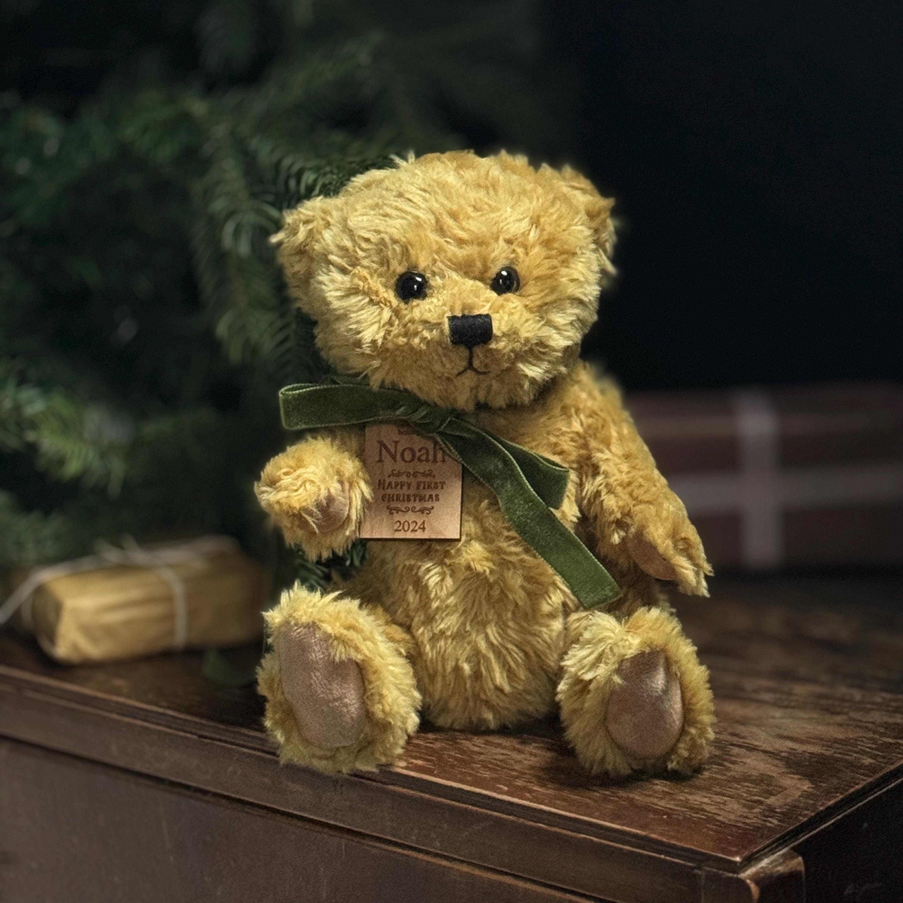 Personalised Traditional Christmas Teddy Bear - Etsy Canada