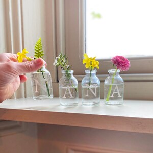 Personalised Mini Mothers Day Bud Vase image 3